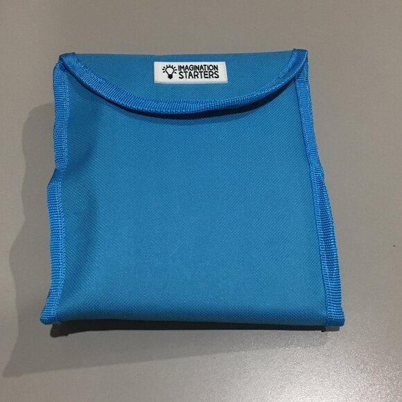 NEW! Imagination Starters Travel Set with Write-On Flash Cards, Crayons & Wipes - Picture 14 of 15